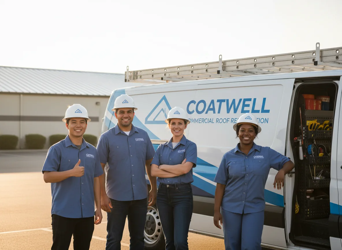 Commercial roof coating company in Zap, ND